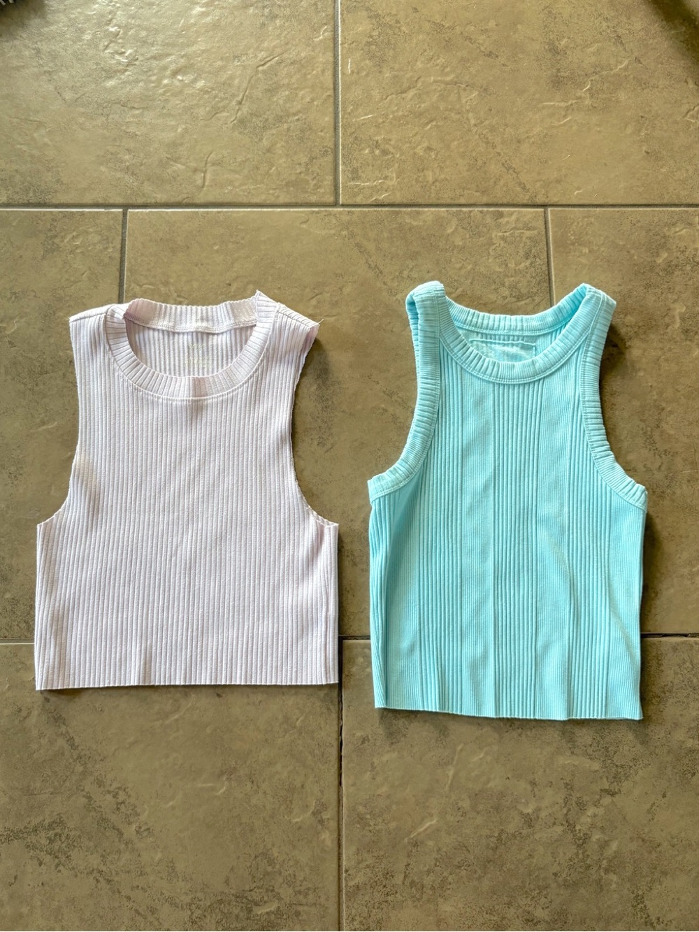 Aerie Ribbed Tank Tops Bundle • Set of 2